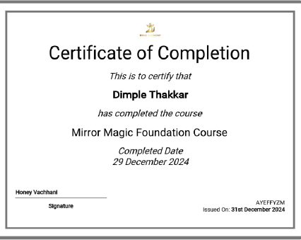 Leadership Certificate